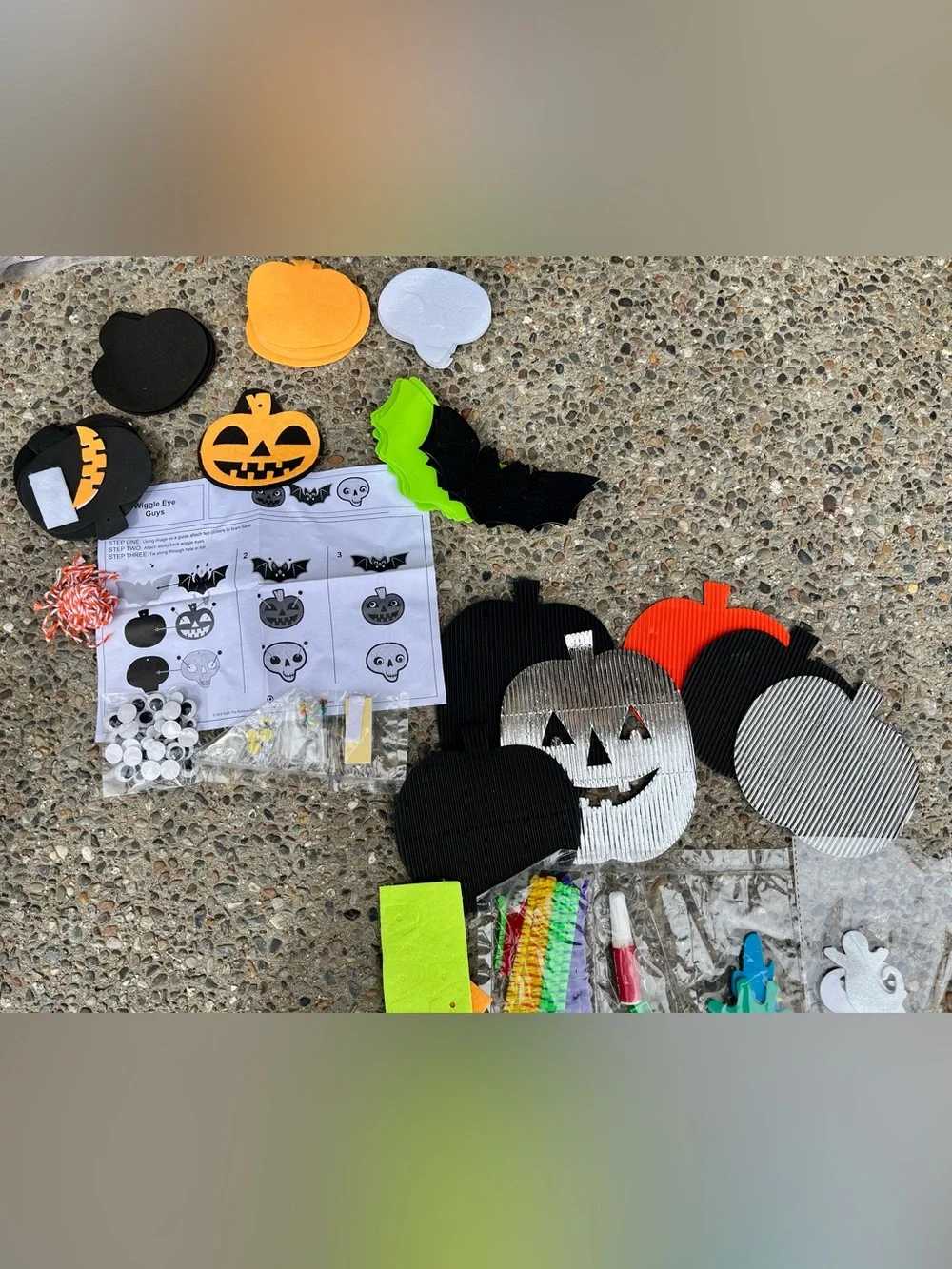Halloween Crafts and Phonics Bingo for Kids Party Activities Leisure Fall Autumn